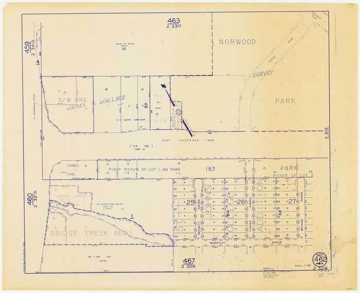 94223, Travis County Appraisal District Plat Map 2_3216, General Map Collection