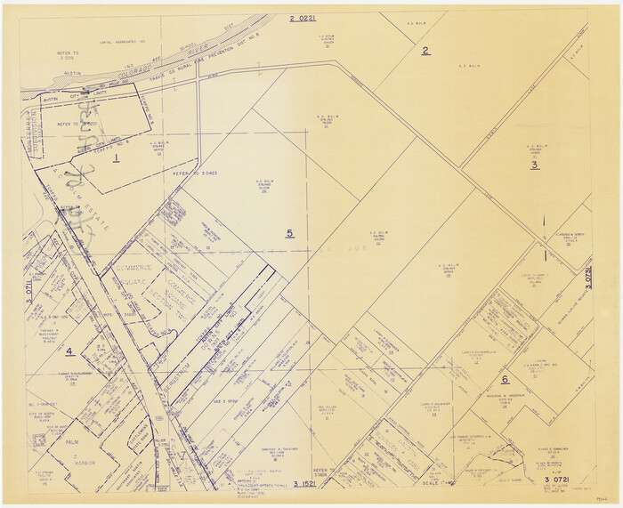94227, Travis County Appraisal District Plat Map 3_0721, General Map Collection