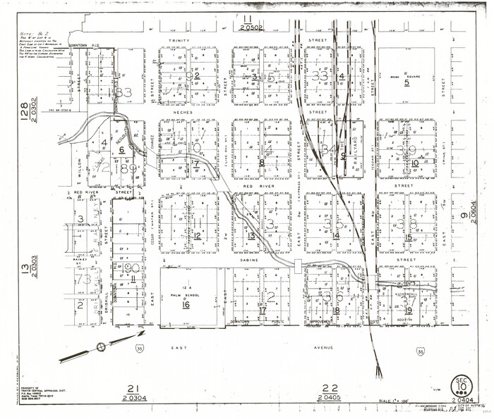 94228, Travis County Appraisal District Plat Map 2_0404, General Map Collection