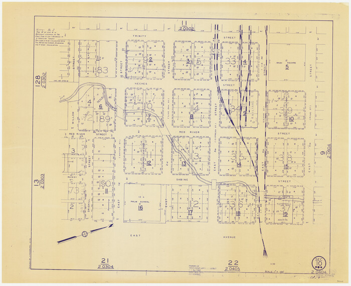94229, Travis County Appraisal District Plat Map 2_0404, General Map Collection