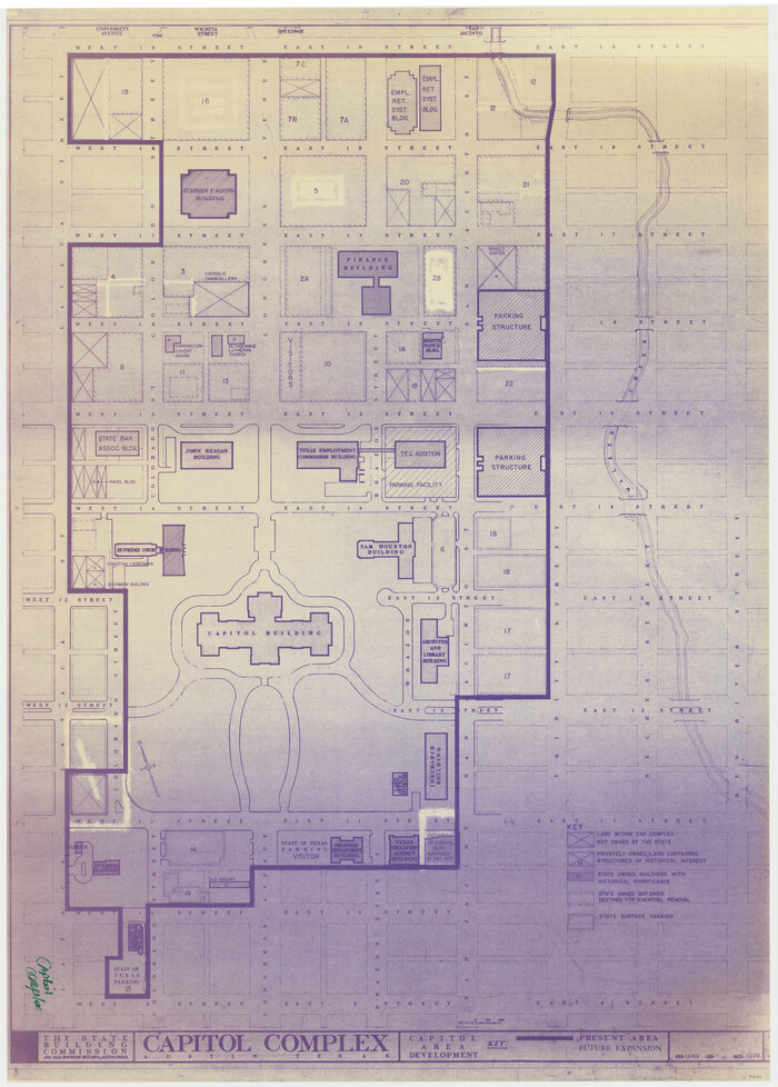 94241, Capitol Complex, Austin, Texas, General Map Collection