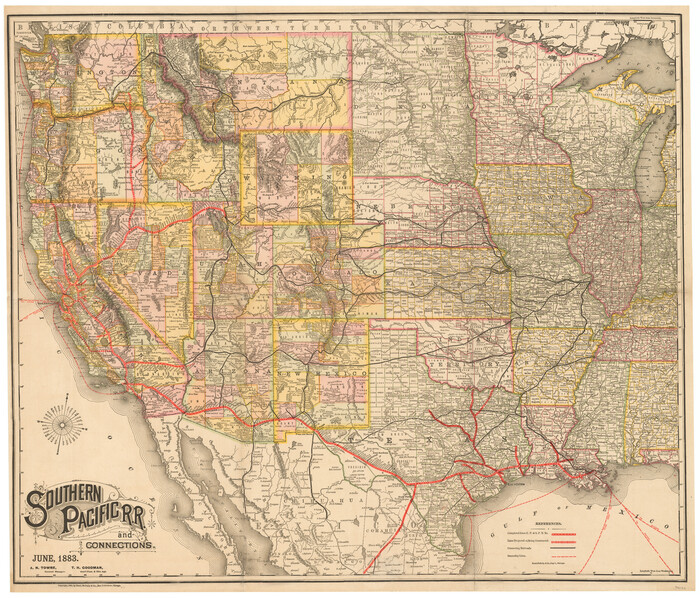 94270, Southern Pacific R.R. and connections, General Map Collection
