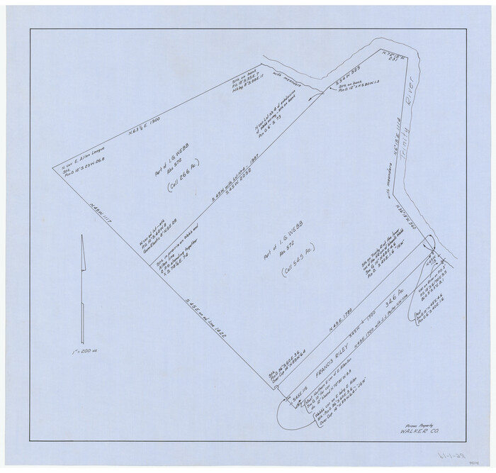 94278, Prison Property, Walker Co., General Map Collection