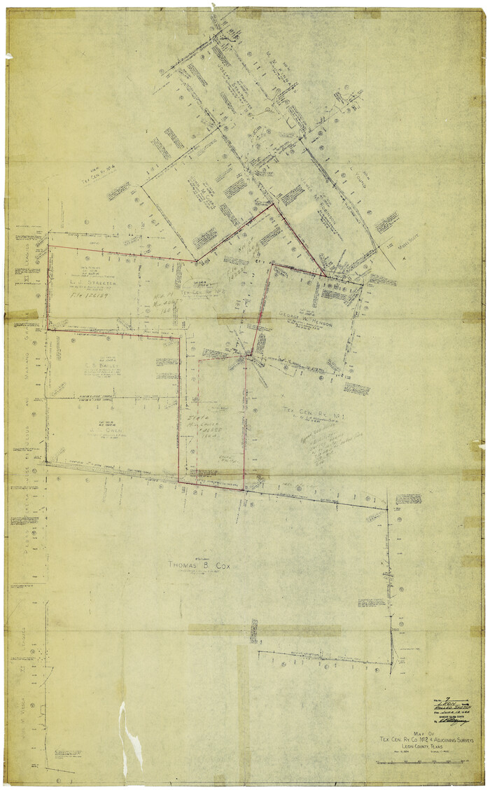 9428, Leon County Rolled Sketch 7, General Map Collection
