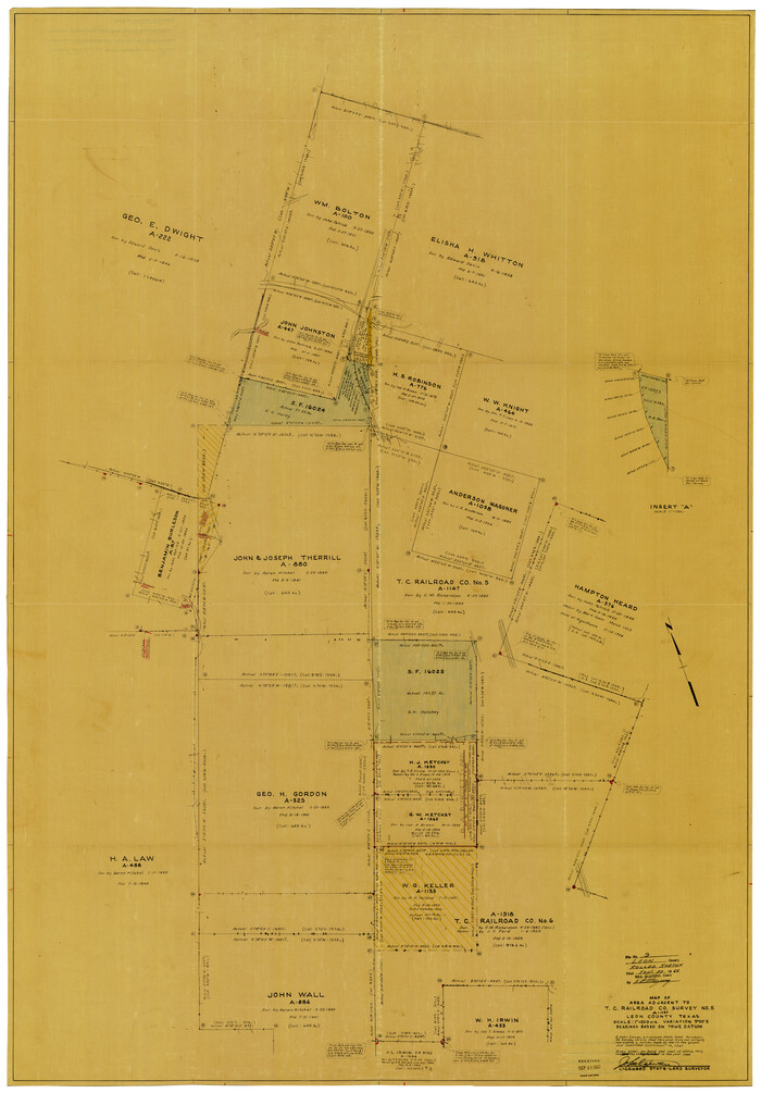 9430, Leon County Rolled Sketch 9, General Map Collection