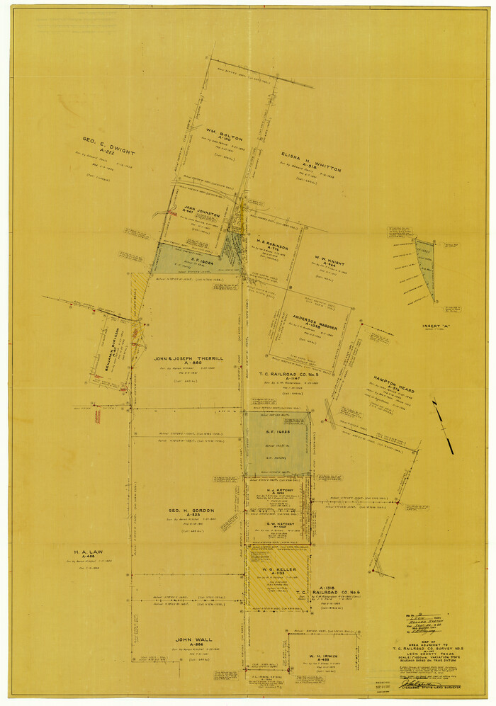 9430, Leon County Rolled Sketch 9, General Map Collection