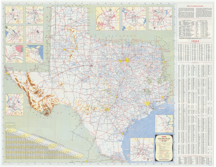 94328, 1962 Texas, General Map Collection