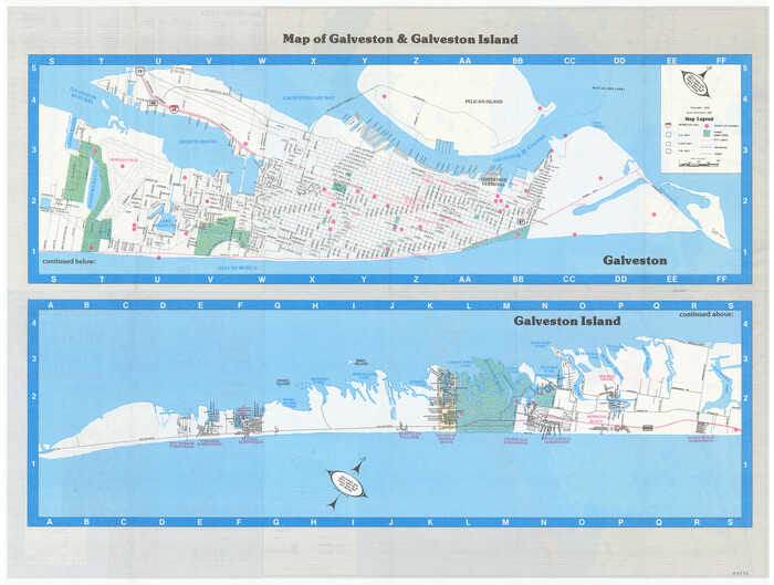 94346, Galveston/Galveston Island, Texas, General Map Collection