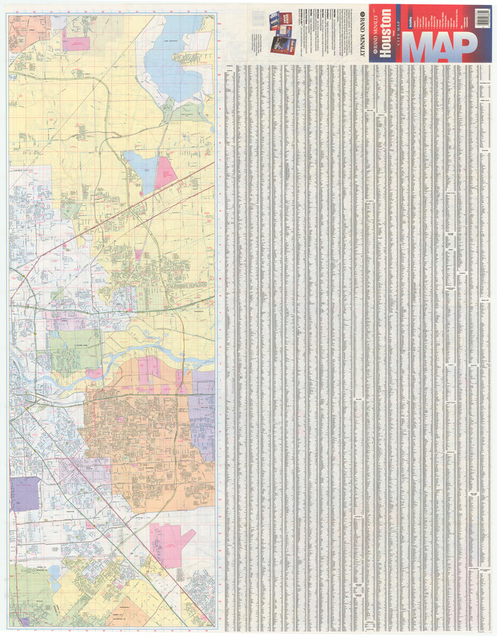 94347, Houston, Texas, General Map Collection