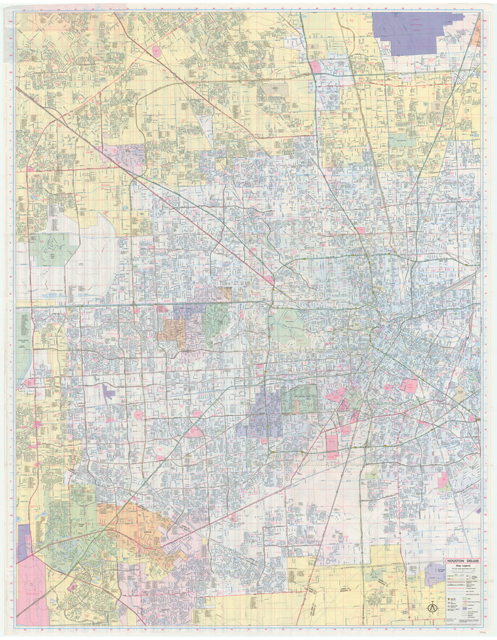 94348, Houston, Texas, General Map Collection
