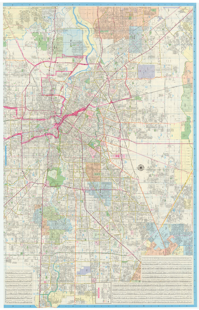 94350, Houston Citymap, General Map Collection