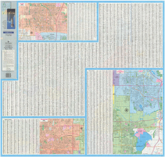 94367, Dallas Citymap, General Map Collection
