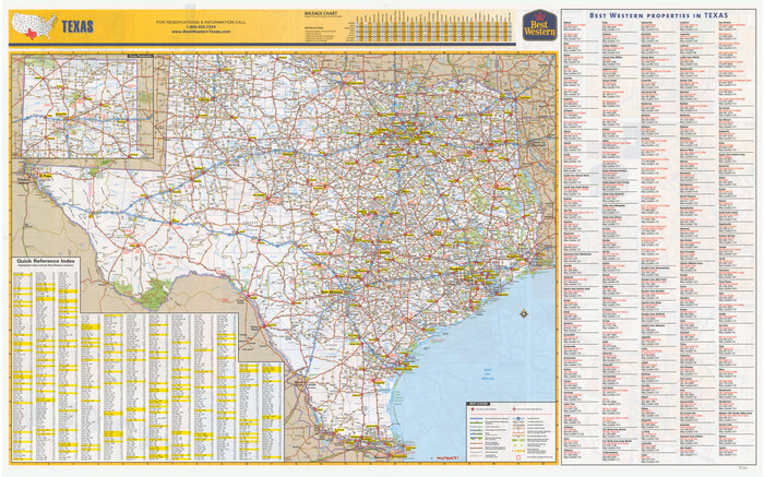 94371, Texas Road Map, General Map Collection