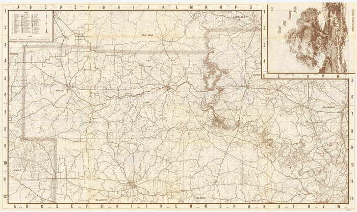 94377, Texas Hill Country Map, General Map Collection