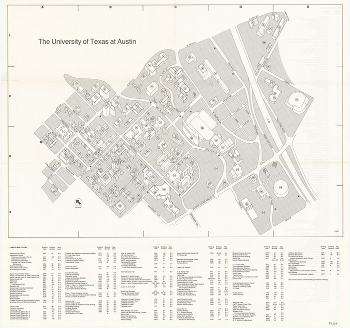 94387, The University of Texas at Austin, General Map Collection