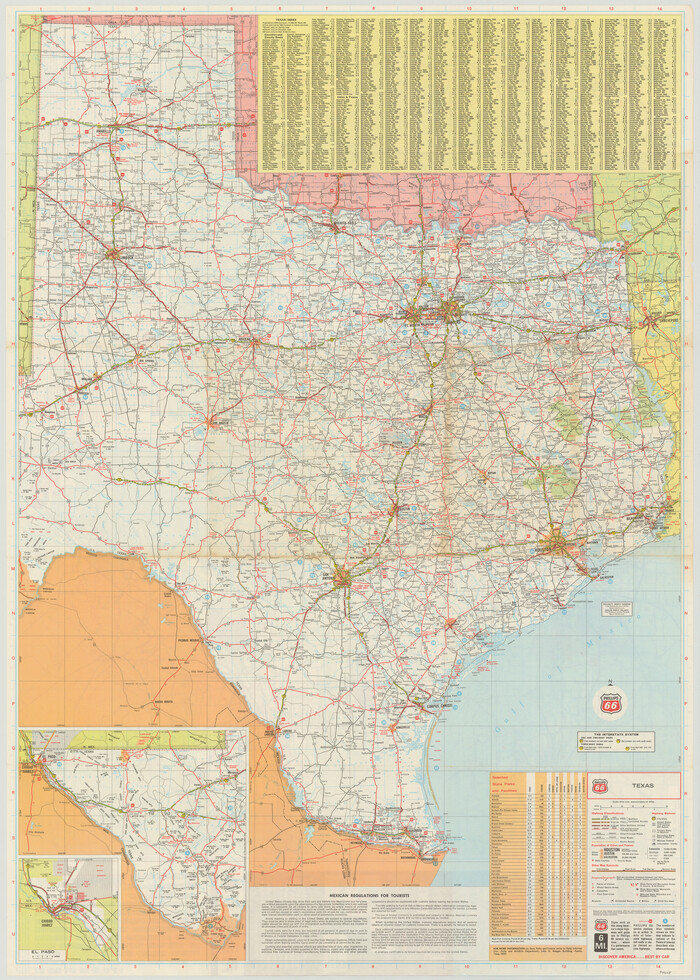 94408, Texas, General Map Collection