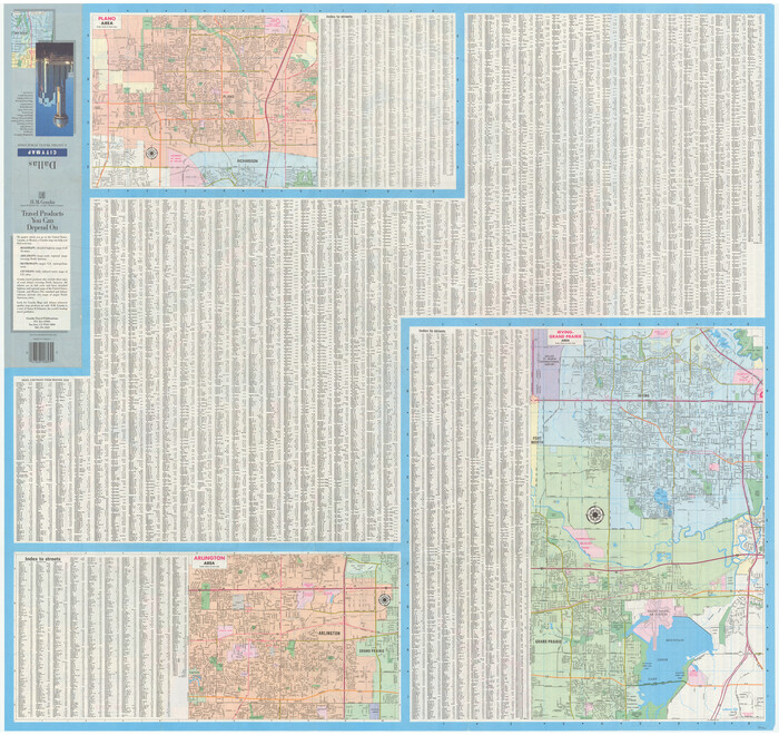 94421, Dallas Citymap, General Map Collection