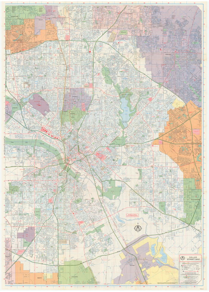 94422, Dallas, General Map Collection