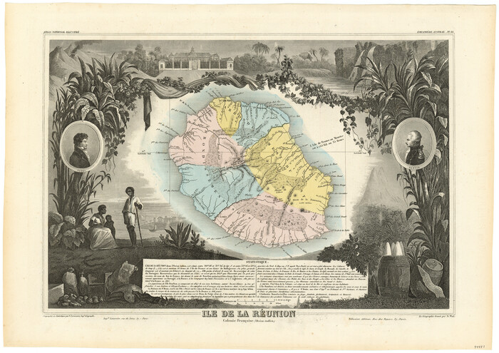 94451, Ile de la Réunion, Colonie Française (Océan indien), General Map Collection