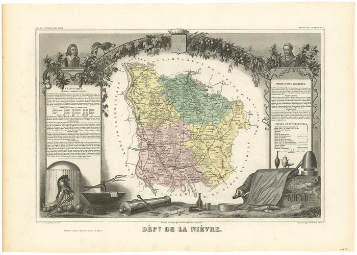 94452, Dépt. de la Nièvre, General Map Collection