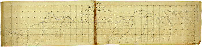 9449, Lipscomb County Rolled Sketch 1, General Map Collection
