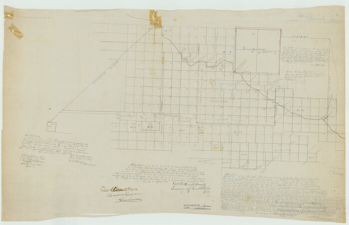 9469, Lubbock County Rolled Sketch 3, General Map Collection