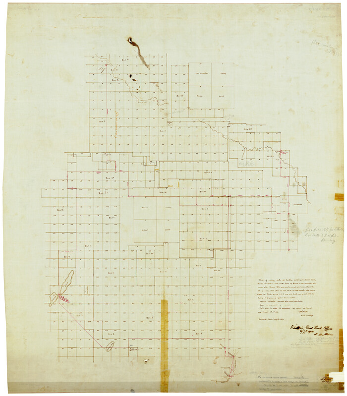 9472, Lynn County Rolled Sketch H, General Map Collection
