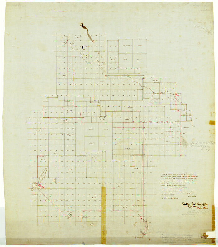 9472, Lynn County Rolled Sketch H, General Map Collection