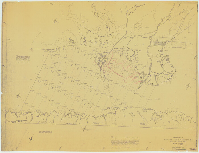 9481, Matagorda County Rolled Sketch 28, General Map Collection