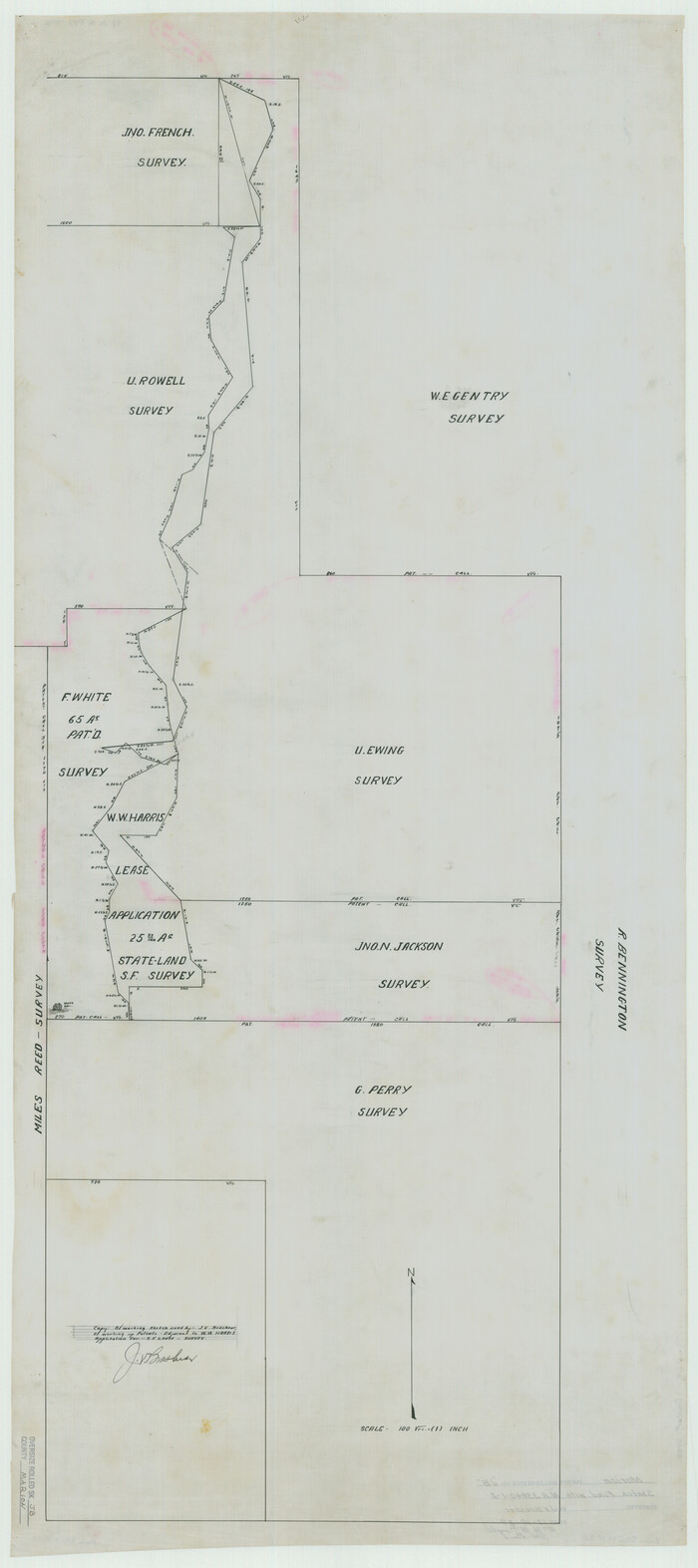9488, Marion County Rolled Sketch JB, General Map Collection