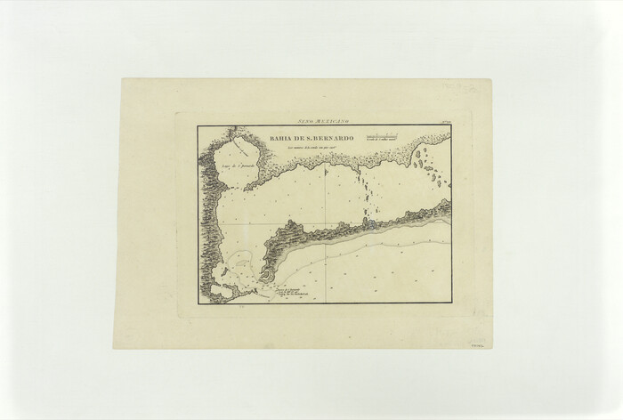 95142, Bahia de S. Bernardo, General Map Collection