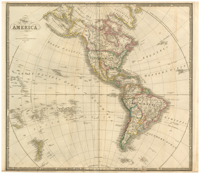 95150, Map of America, General Map Collection