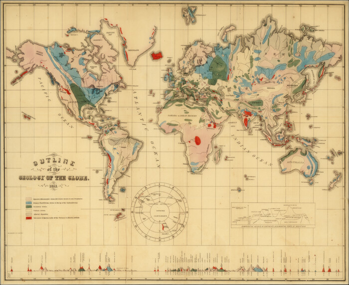 95282, Outline of the Geology of the Globe, Non-GLO Digital Images