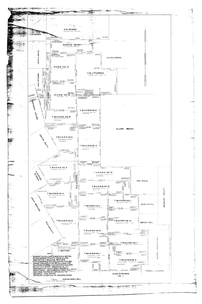 9530, Montgomery County Rolled Sketch 19A, General Map Collection