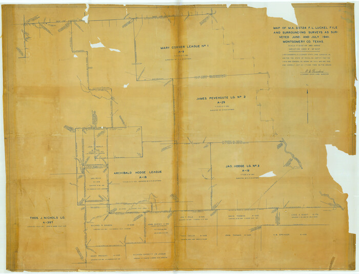 9535, Montgomery County Rolled Sketch 26, General Map Collection