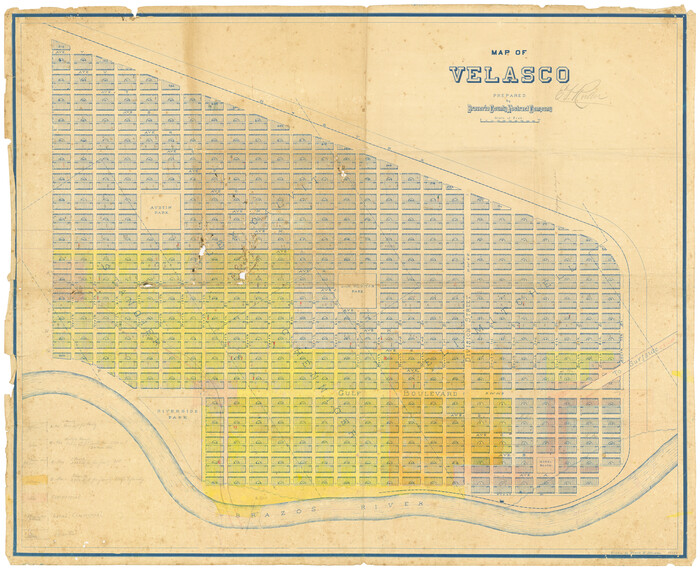 95357, Map of Velasco, General Map Collection