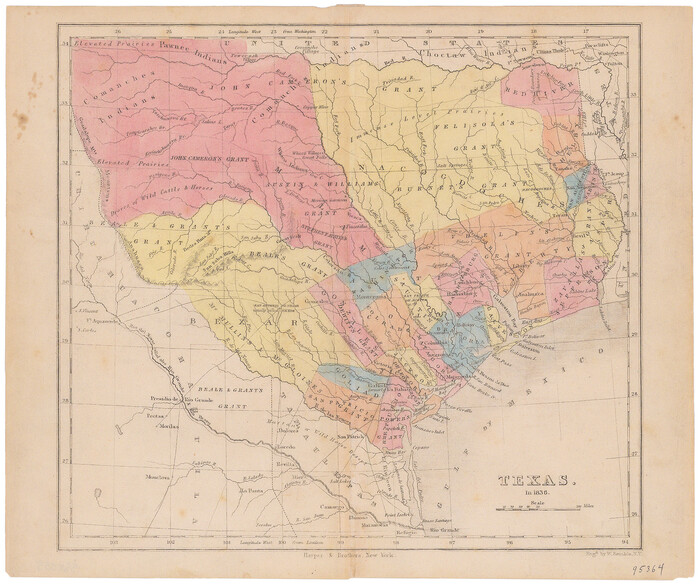 95364, Texas in 1836, General Map Collection