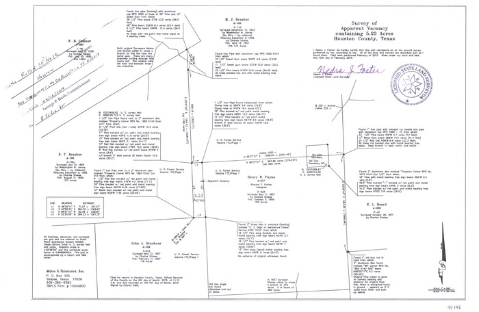 95396, Houston County Rolled Sketch 12, General Map Collection