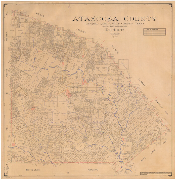 95421, Atascosa County, General Map Collection