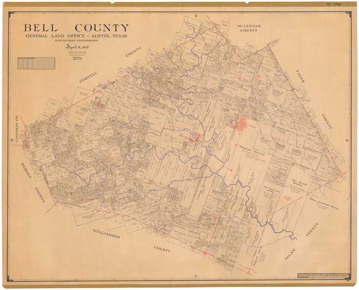 95428, Bell County, General Map Collection