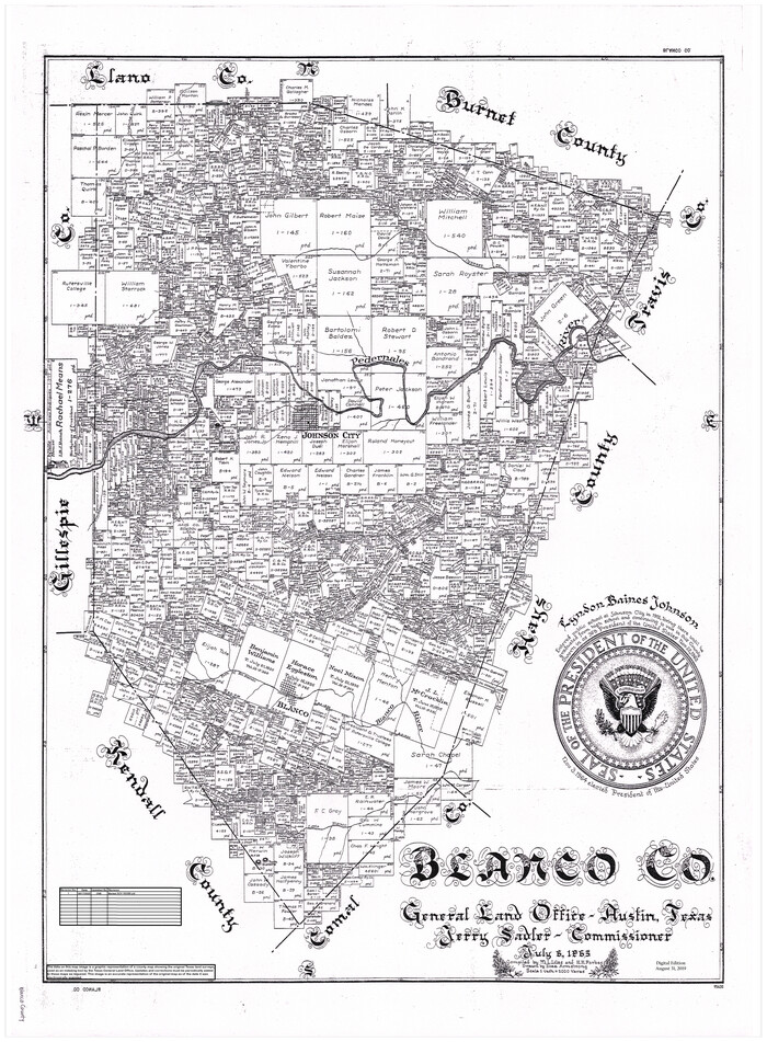 95430, Blanco Co., General Map Collection