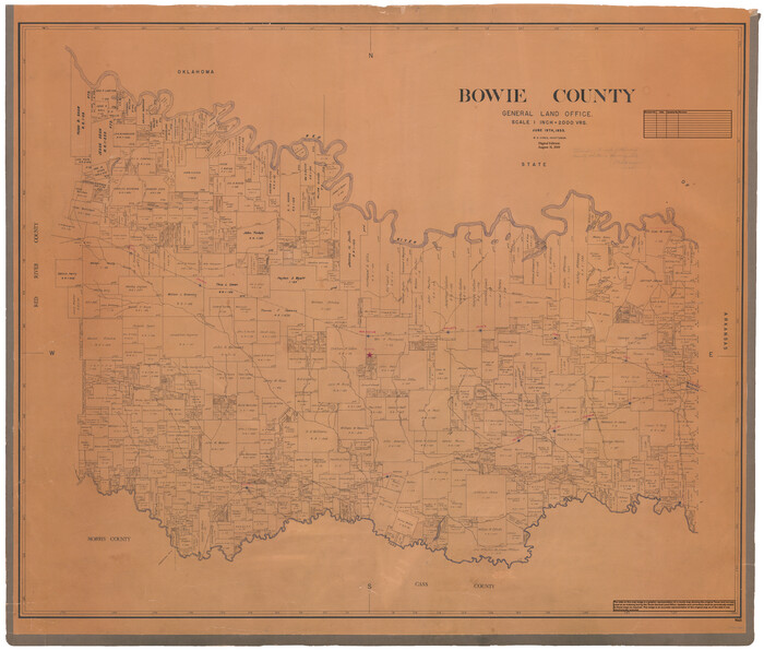 95433, Bowie County, General Map Collection
