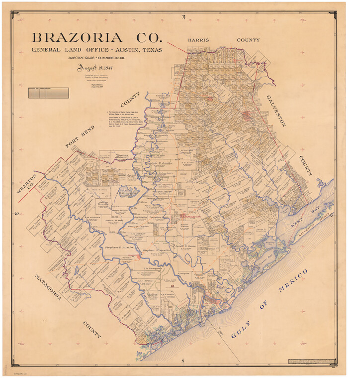 95434, Brazoria Co., General Map Collection