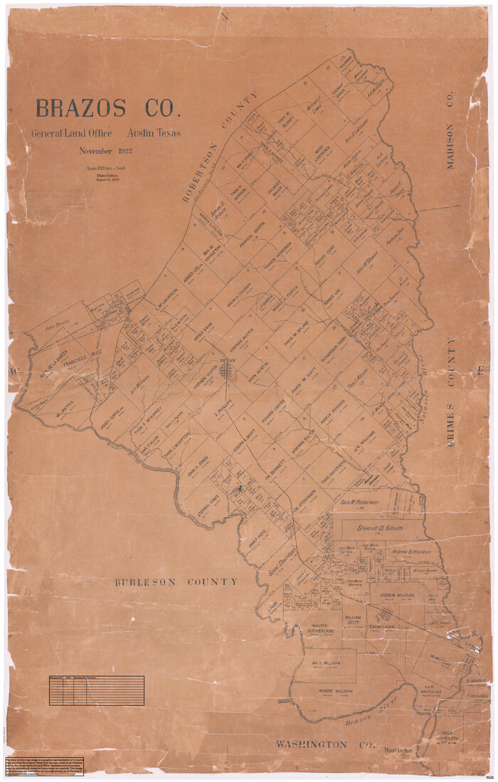 95435, Brazos Co., General Map Collection