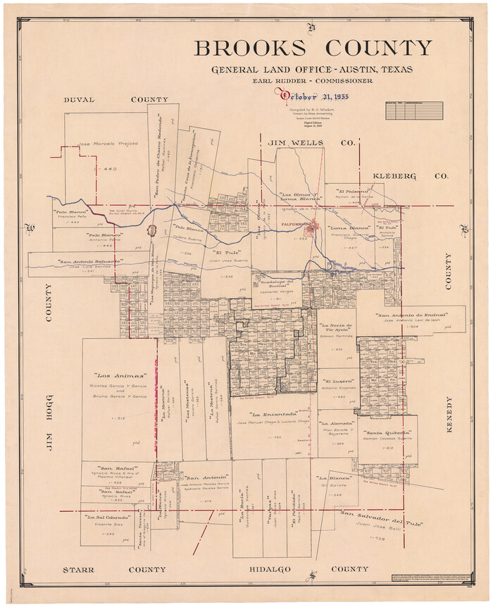 95440, Brooks County, General Map Collection