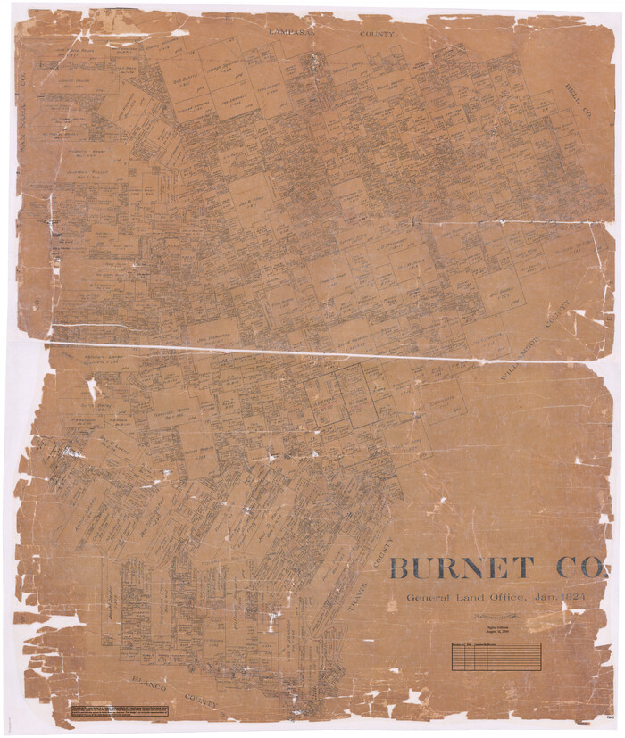 95443, Burnet Co., General Map Collection