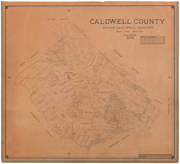 95444, Caldwell County, General Map Collection