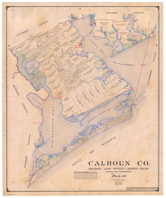 95445, Calhoun Co., General Map Collection