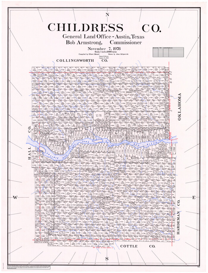 95454, Childress Co., General Map Collection