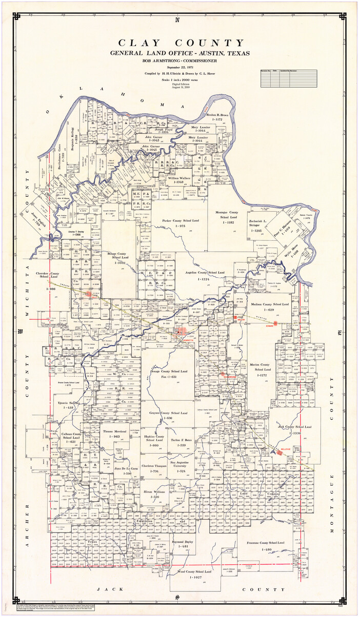 95455, Clay County, General Map Collection
